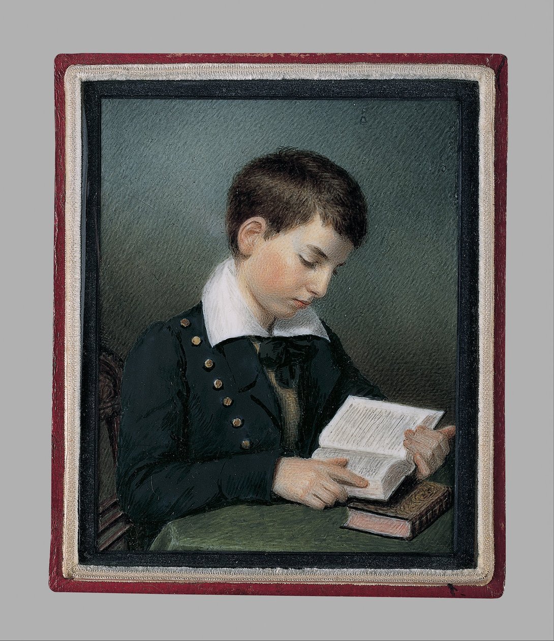 Studious Youth (Master Edward Appleton) od Sarah Goodridge