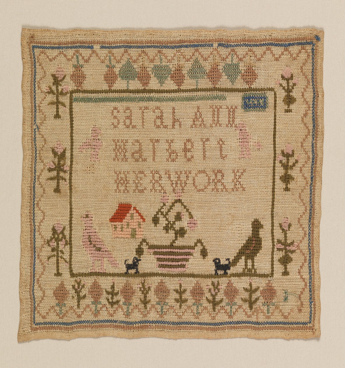 Sampler od Sarah Ann Marbert