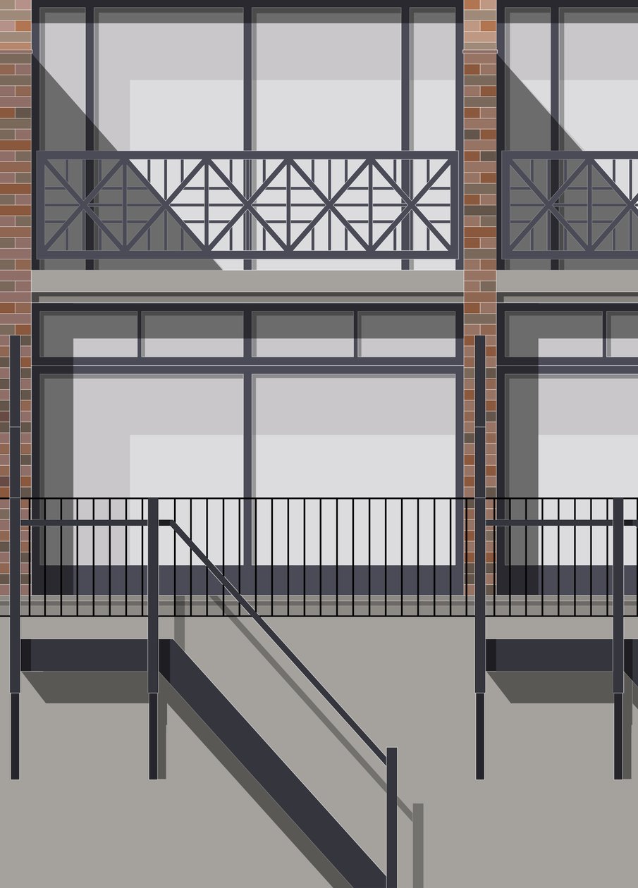 Mallard Place, 2018 (digitální) od Sarah Evans