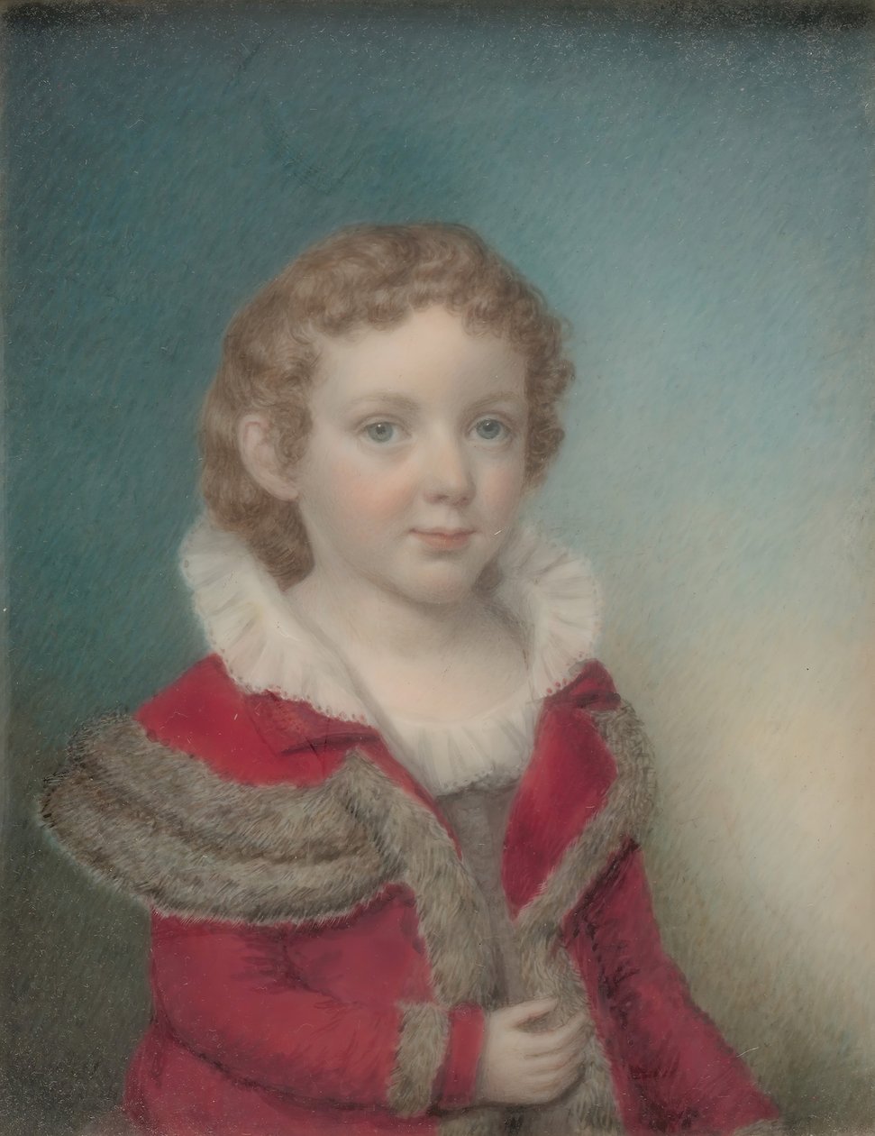 Edward Blake Parkman, ca. 1825. od Sarah Goodridge