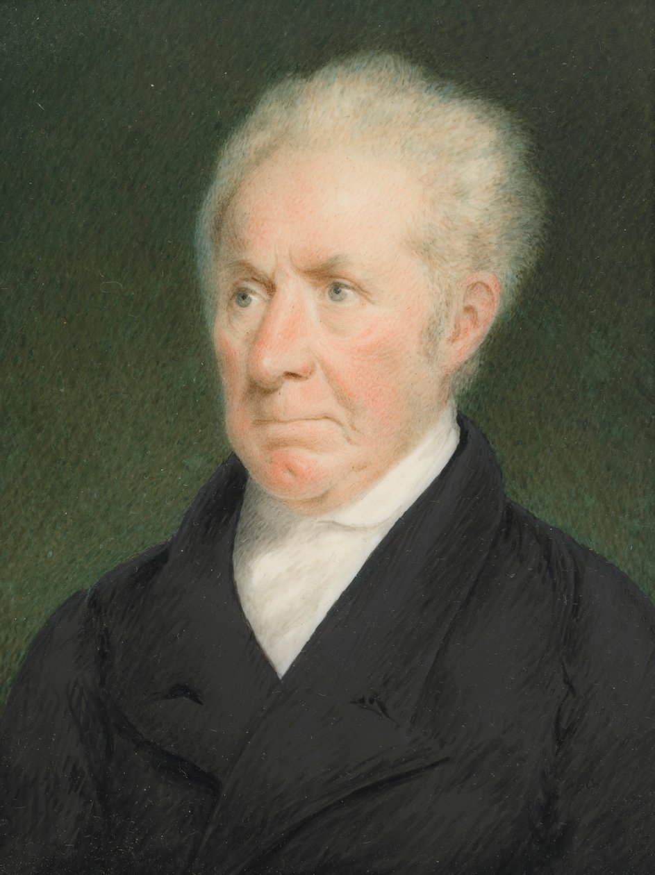 Gilbert Stuart, c. 1825. od Sarah Goodridge