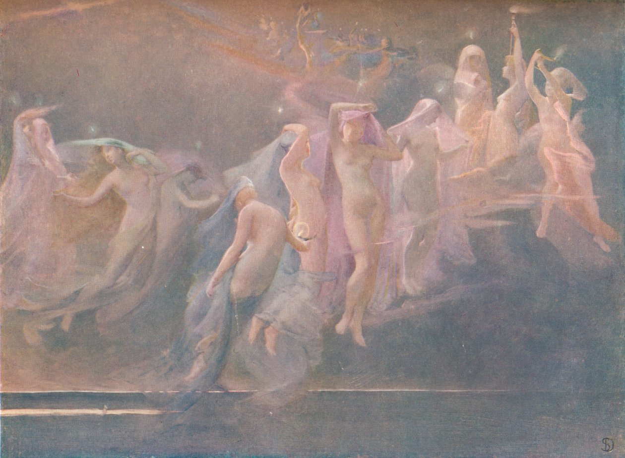Ranní hvězdy, 1886 od Sarah Paxton Ball Dodson