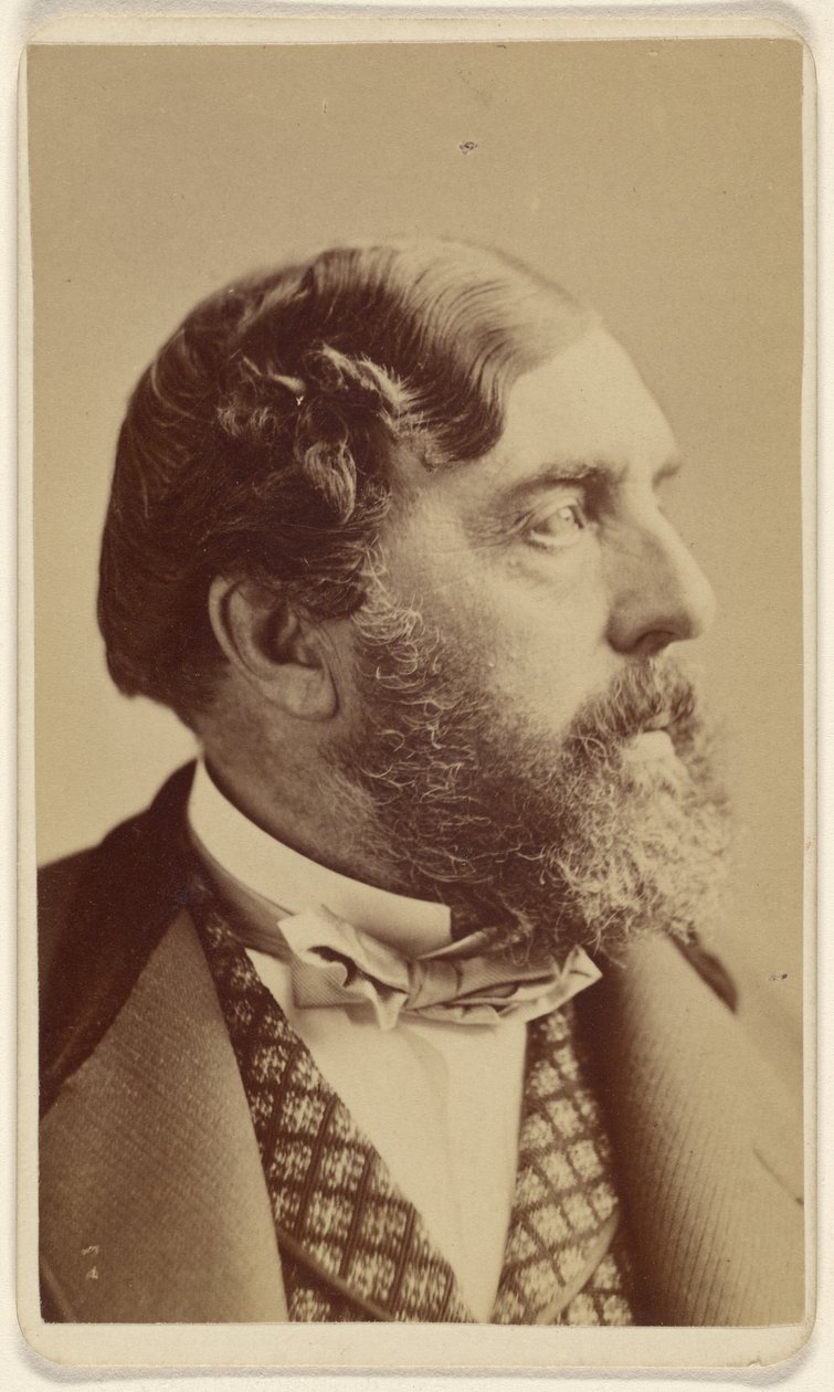 H[enry] T[heodore] Tuckerman (1813 - 1871) od Sarony and Co.