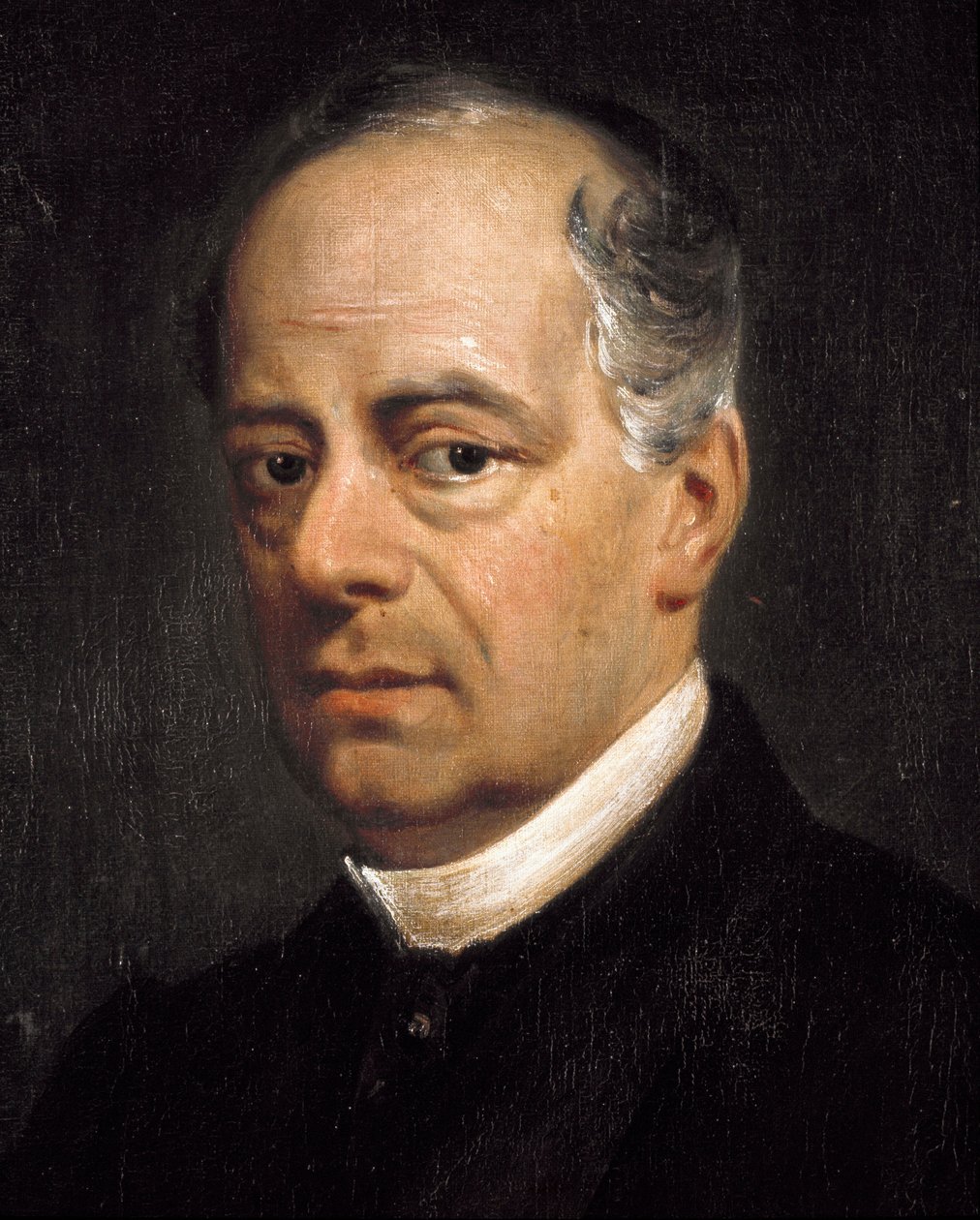 Risorgimento: “” Portrét Carla Poeria (1803-1867), italského patriota “” Detail. Obraz Francesca Saveria Altamury (1822-1897) Neapol, Národní muzeum San Martino od Saverio Altamura