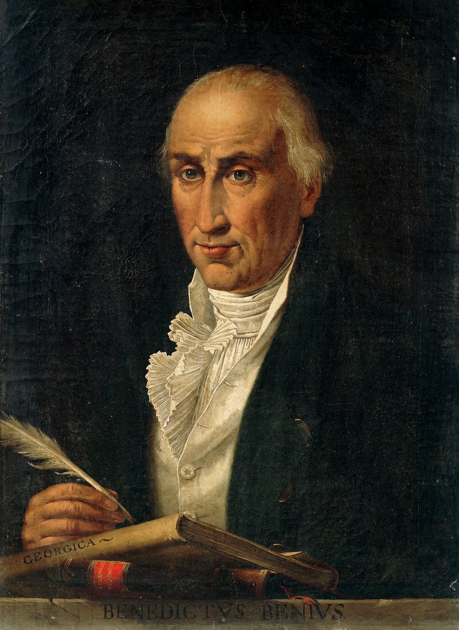 Saverio Dalla Rosan muotokuva Benedetto Del Benestä, öljy kankaalle od Saverio dalla Rosa