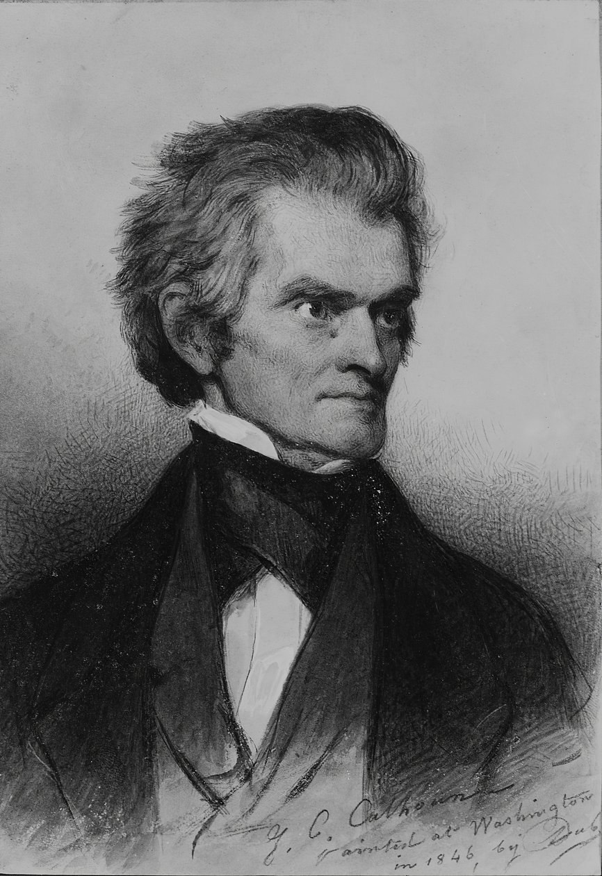 John C. Calhoun, 1846. od Savinien Edme Dubourjal