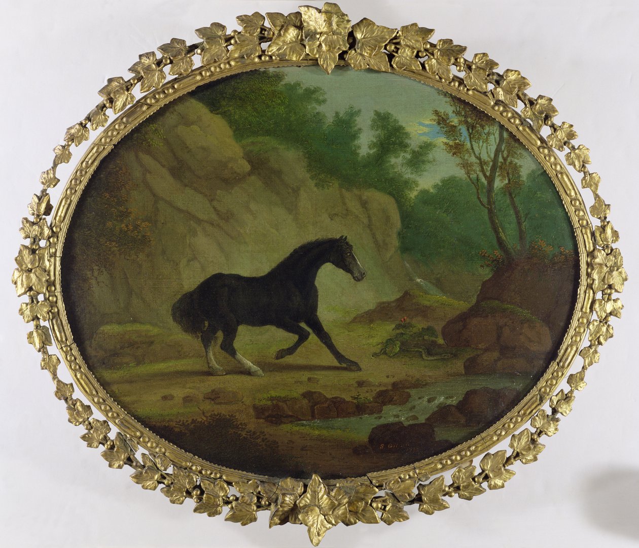 Kůň vystrašený hadem, 1792 od Sawrey Gilpin