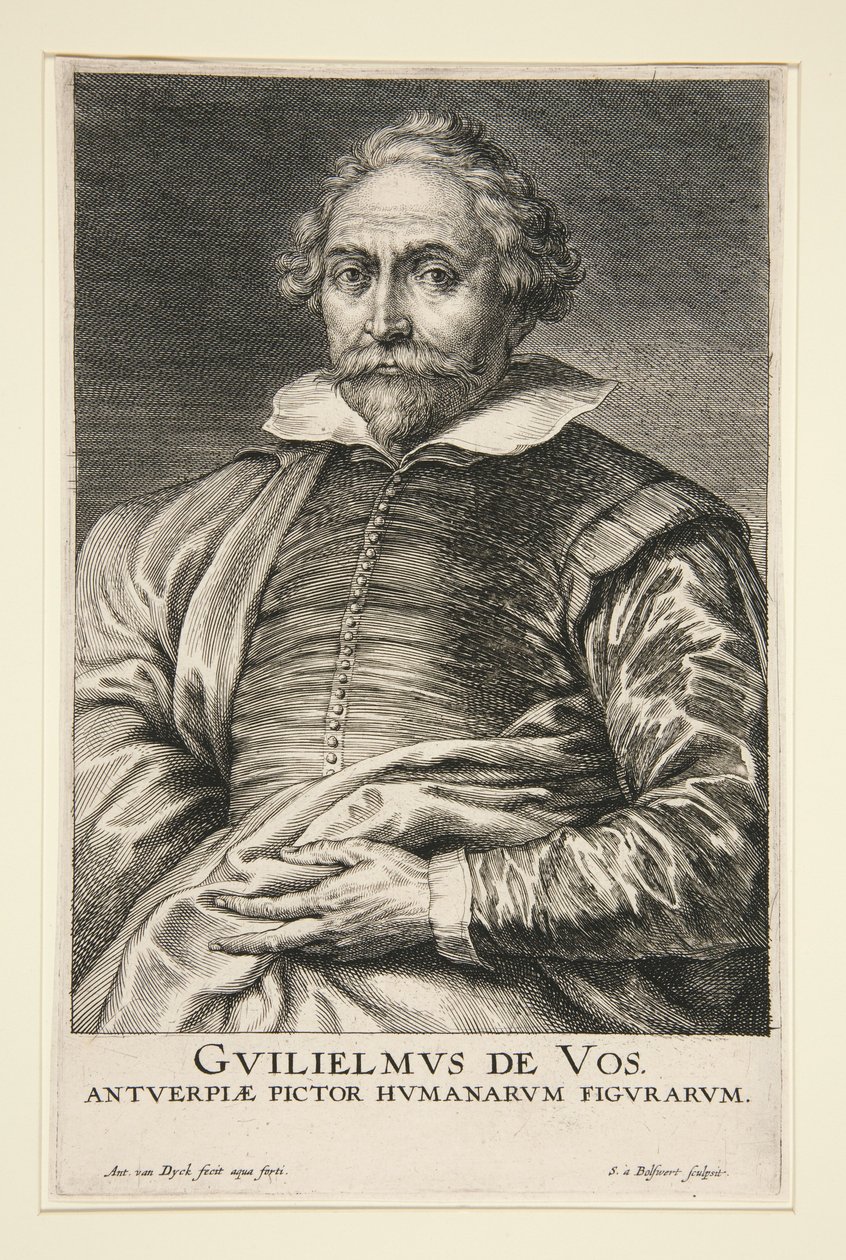 Portrét Williama de Vose od Schelte Adams Bolswert