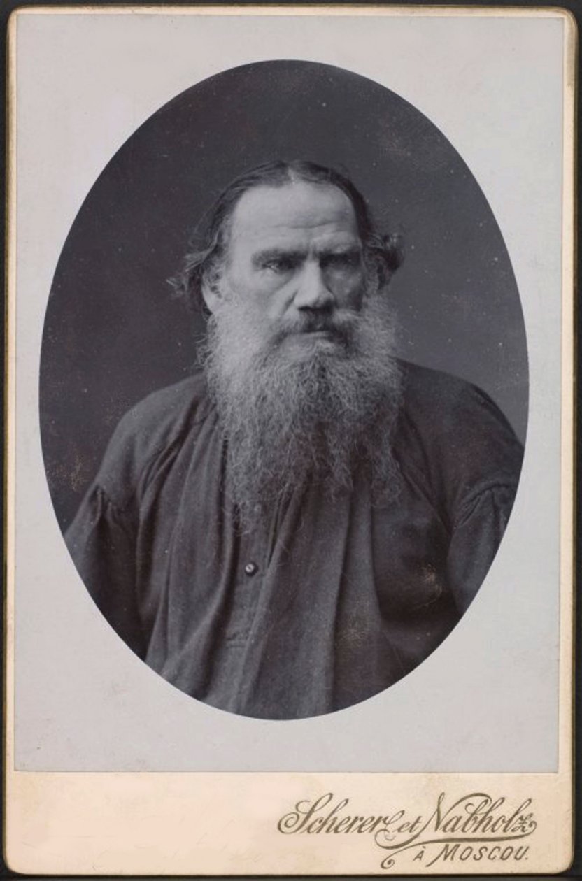 Lev Tolstoj, ruský autor, 1900 od Scherer Nabholz and Co
