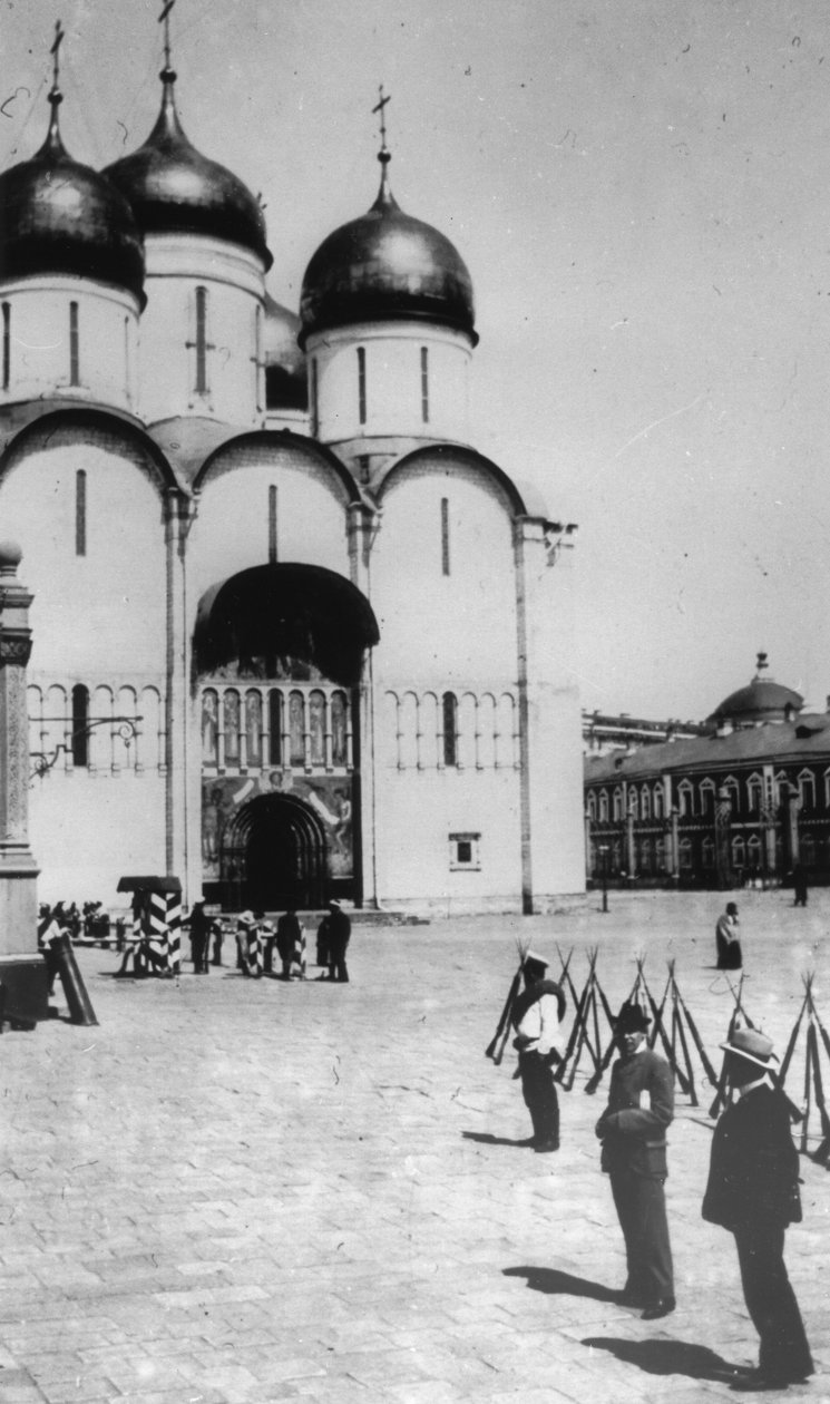 Katedrála Dormition v moskevském Kremlu, Rusko, 1883. od Scherer Nabholz and Co