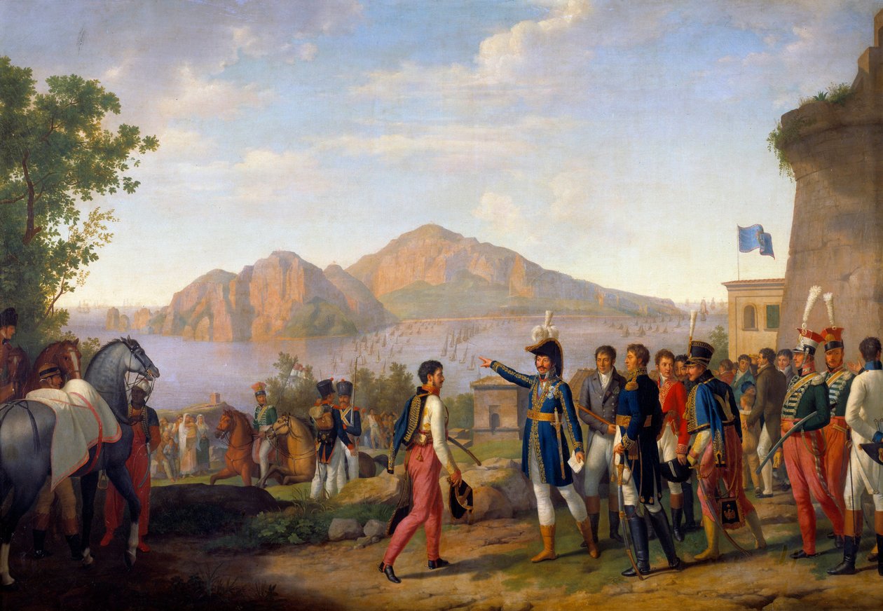 Zajetí Capri od Joachima Murata od Schmidt