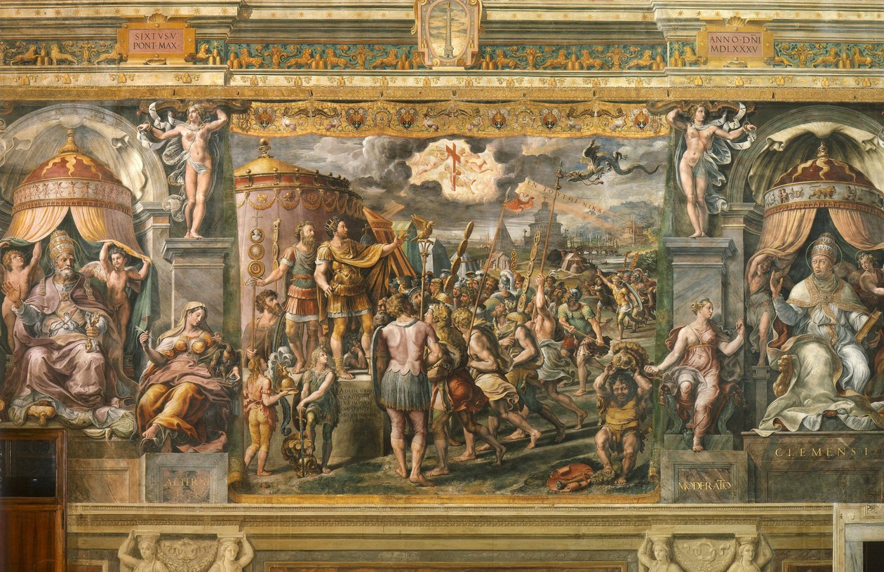 Vize kříže od School of Raphael