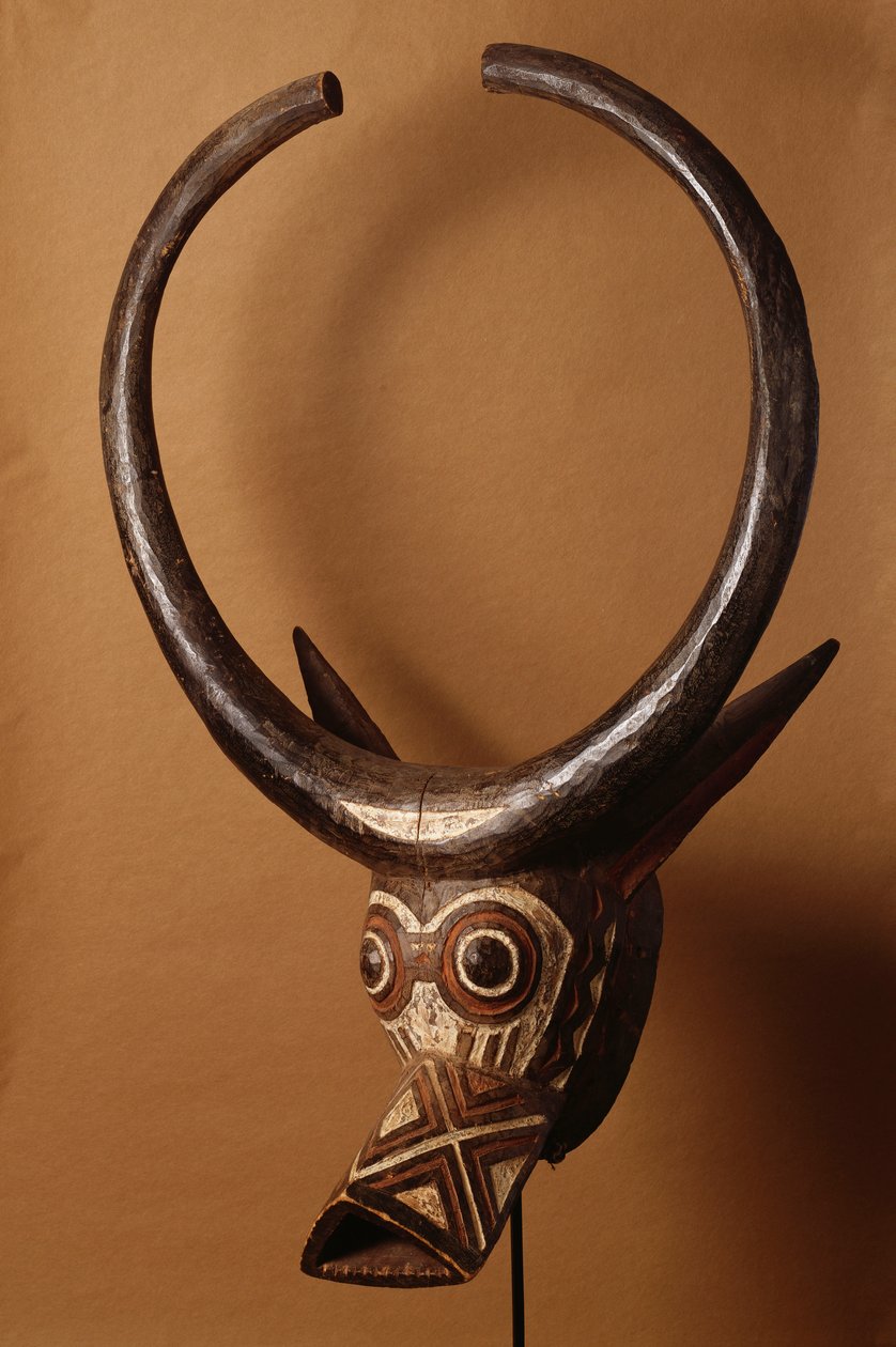 Maska Bwa bushcow od School African