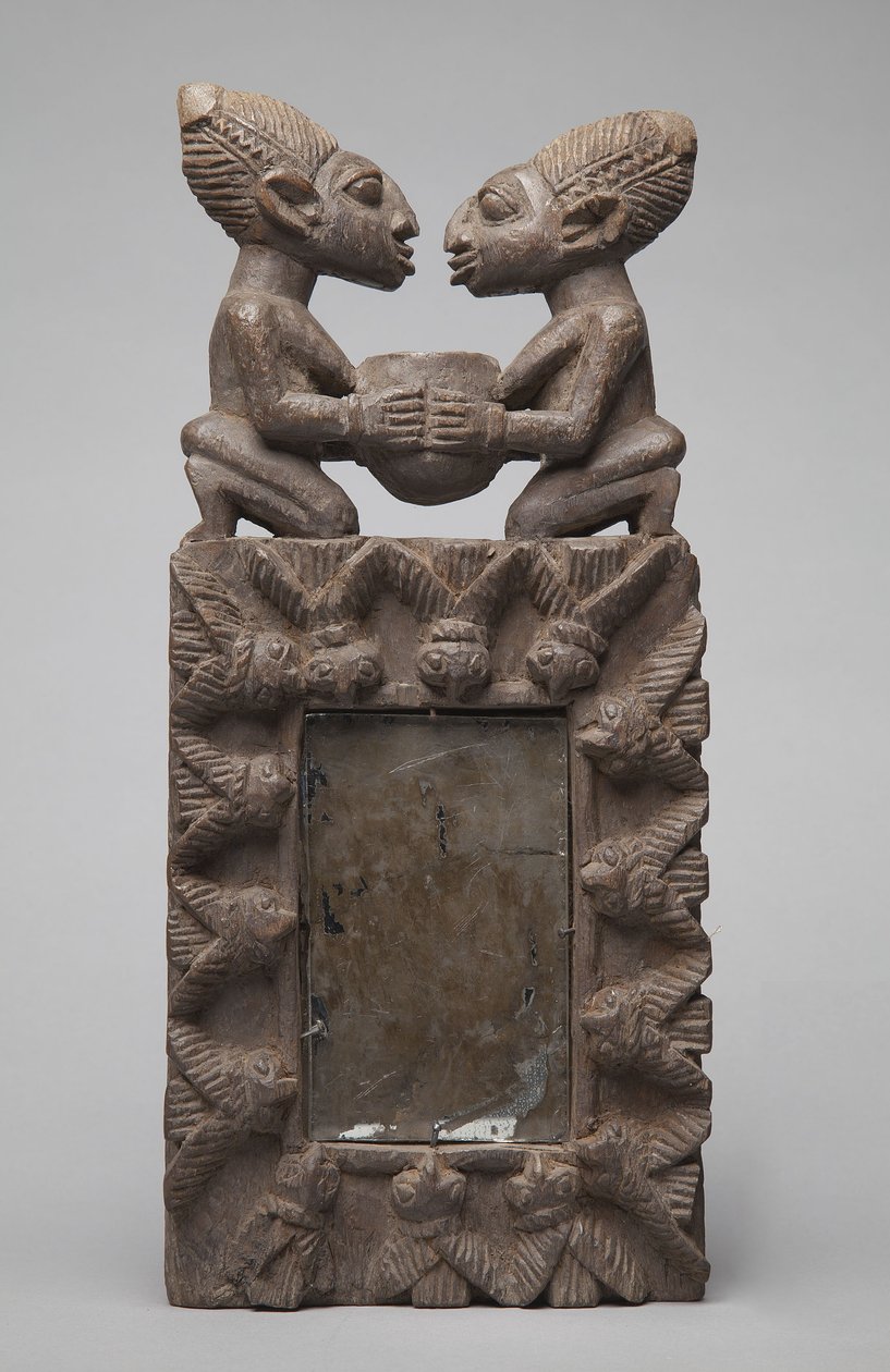 Yoruba Mirror Case (dřevěné) od School African