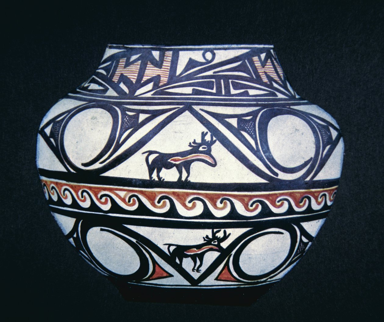 Vodní hrnec, Pueblo Culture (keramický) od School American