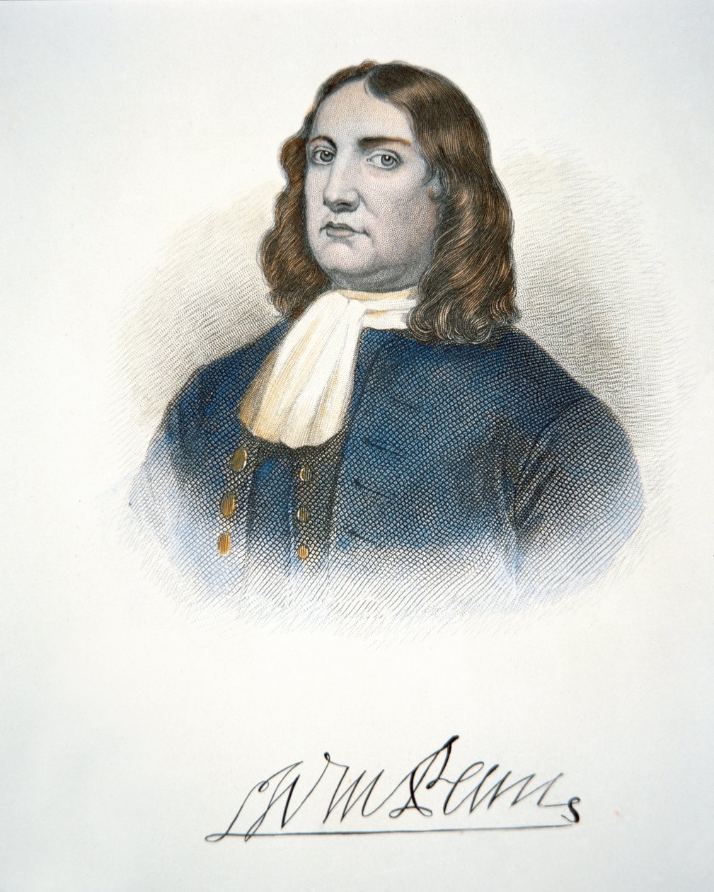 William Penn (barevné lito) od School American