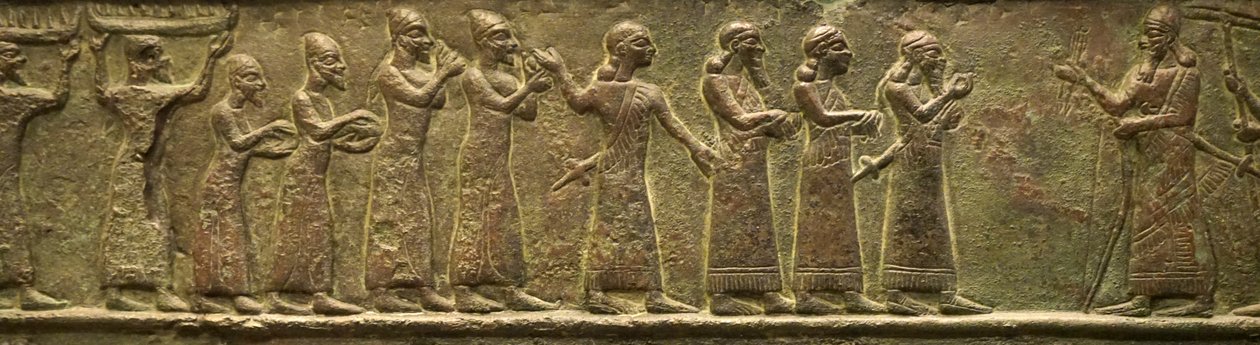 Balawatská brána ze starověké Asyrské říše (nízký reliéf) od School Assyrian