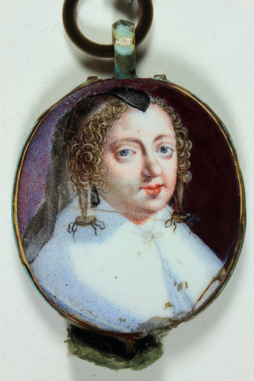 Anna Rakouská (smalt na zlatě) od School Blois