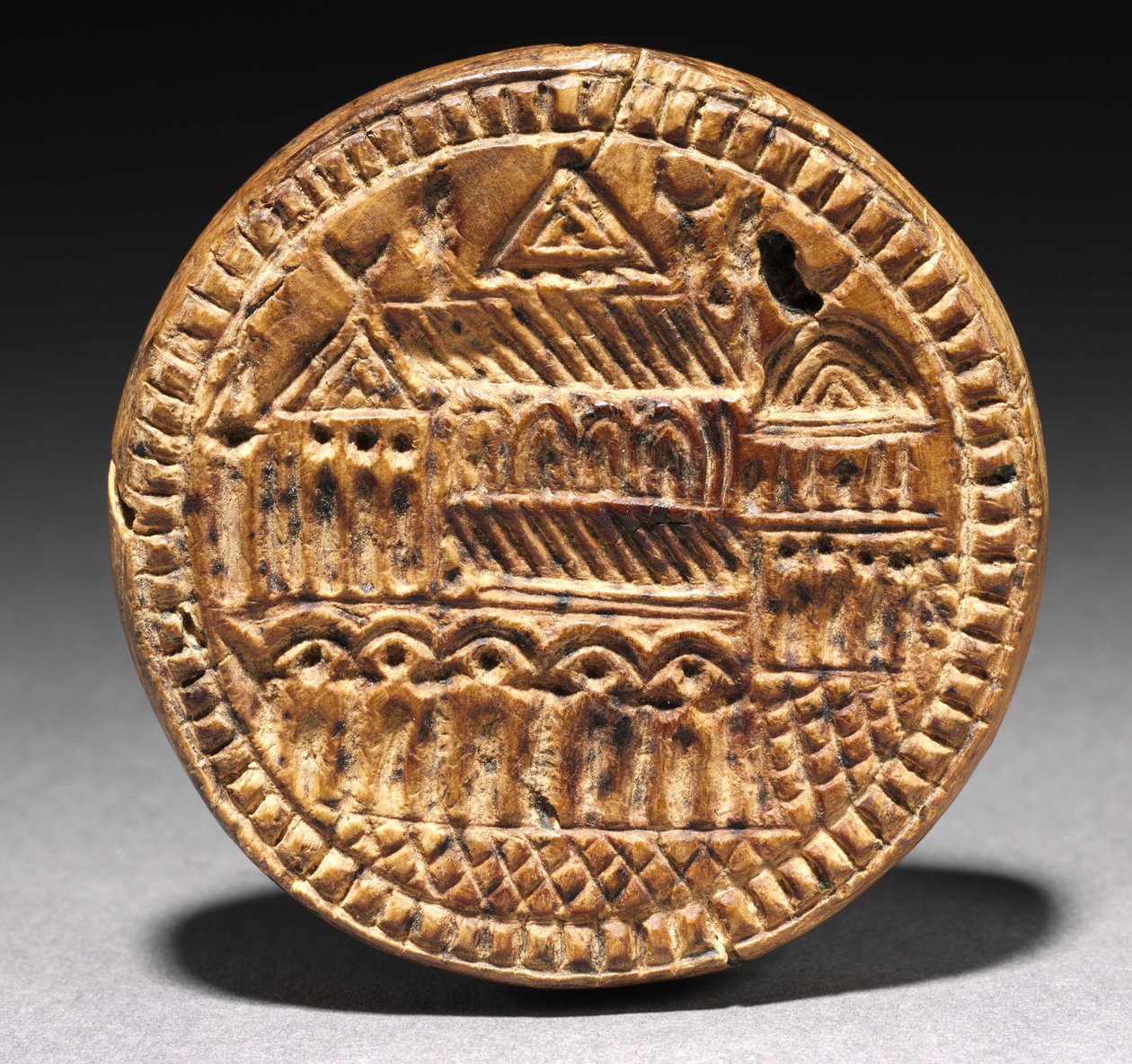 Forma na chléb Eulogia (Blessing), 600-900 (dřevo) od School Byzantine