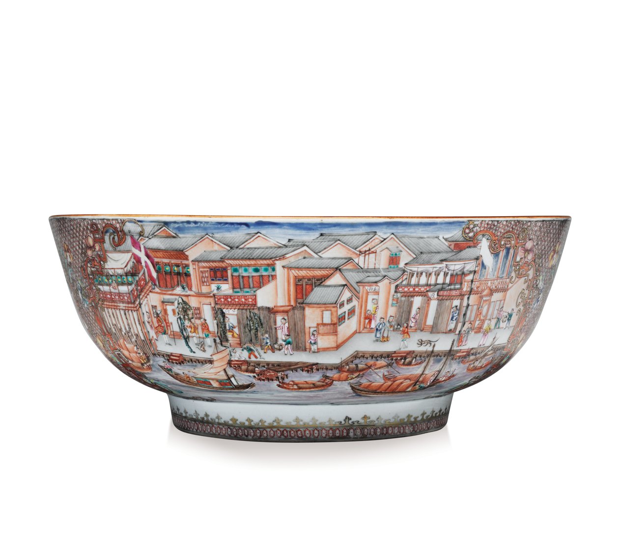 Velká miska Hong, cca 1785 (keramická) od School Chinese