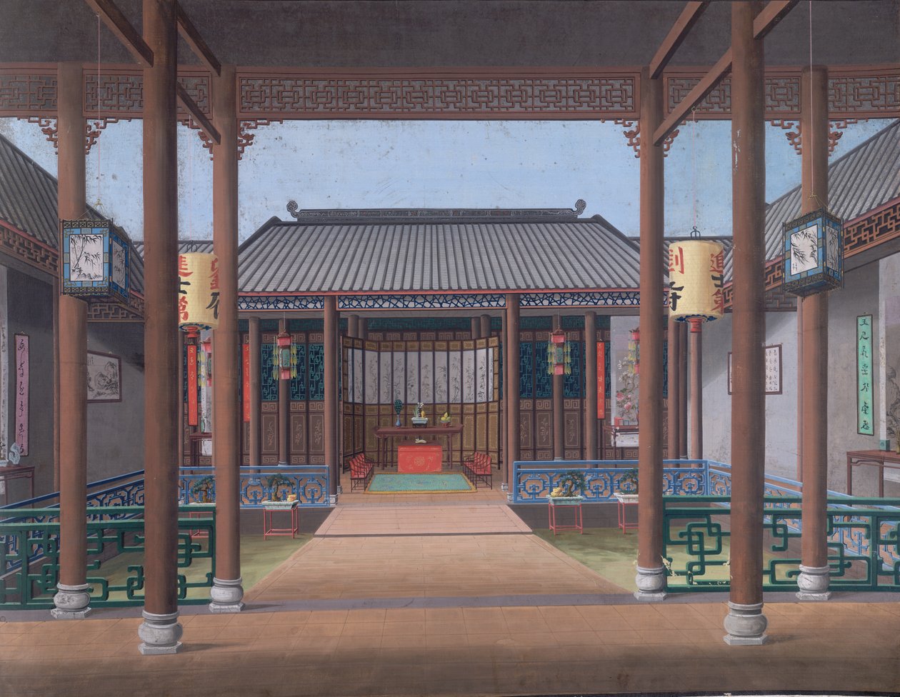 Přidat. Nebo. 2187 Nákres interiéru domu čínského úředníka od School Chinese