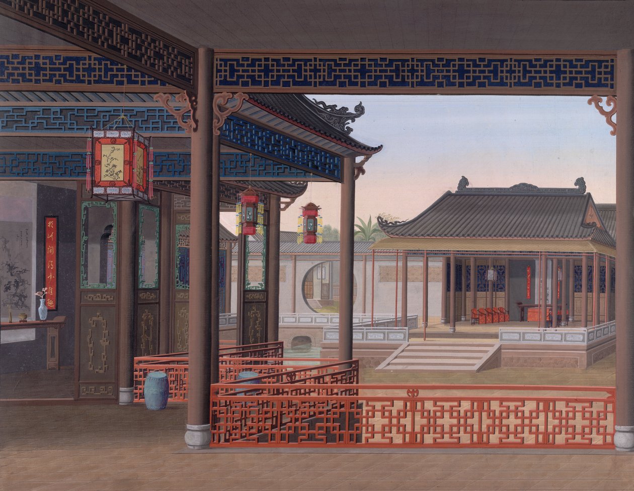 Přidat. Nebo. 2189 Nákres interiéru domu čínského úředníka od School Chinese