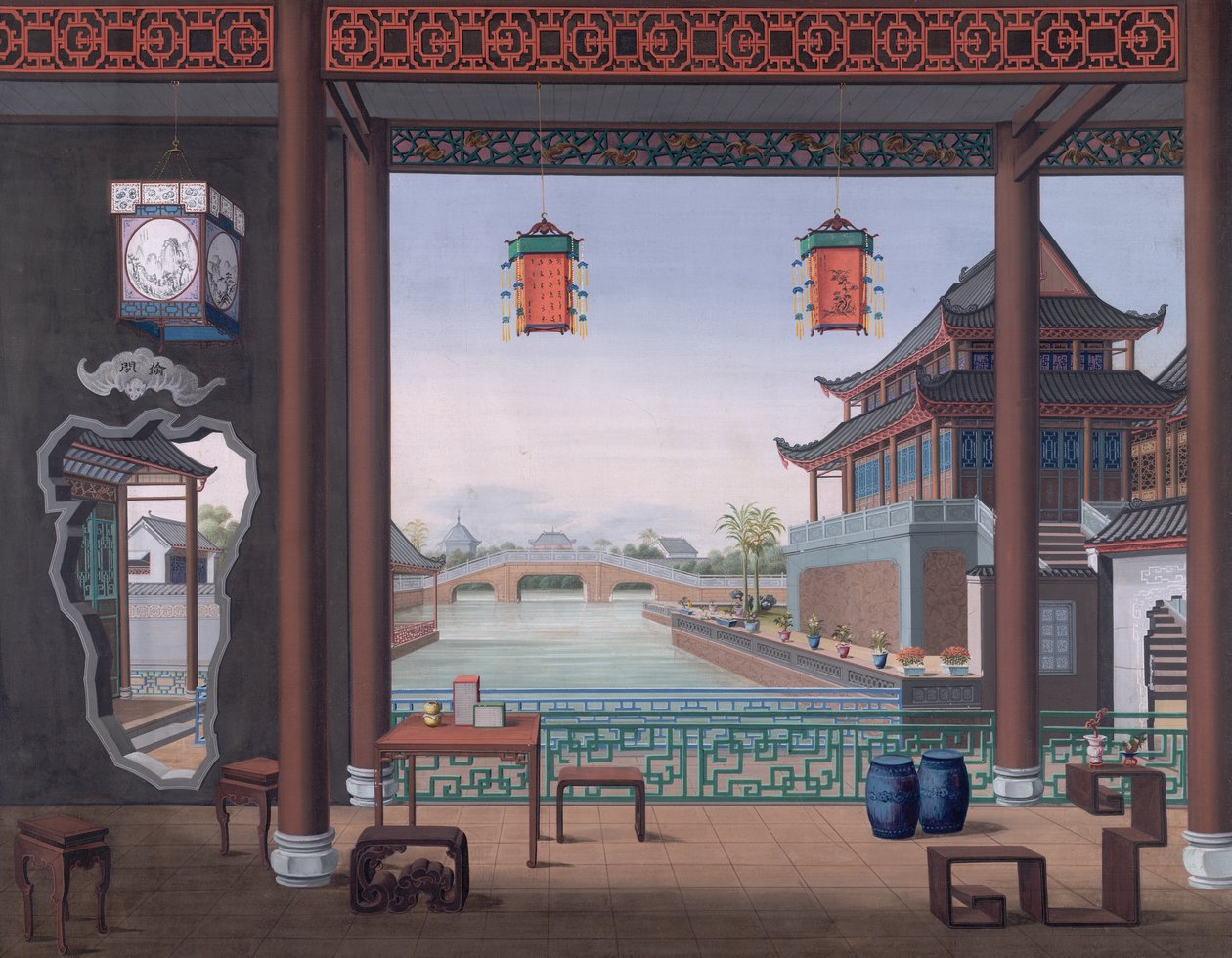 Přidat. Nebo. 2194 Nákres interiéru domu čínského úředníka od School Chinese