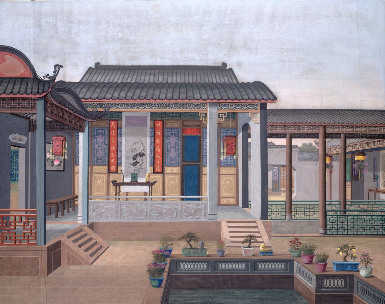 Přidat. Nebo. 2196 Nákres interiéru domu čínského úředníka od School Chinese