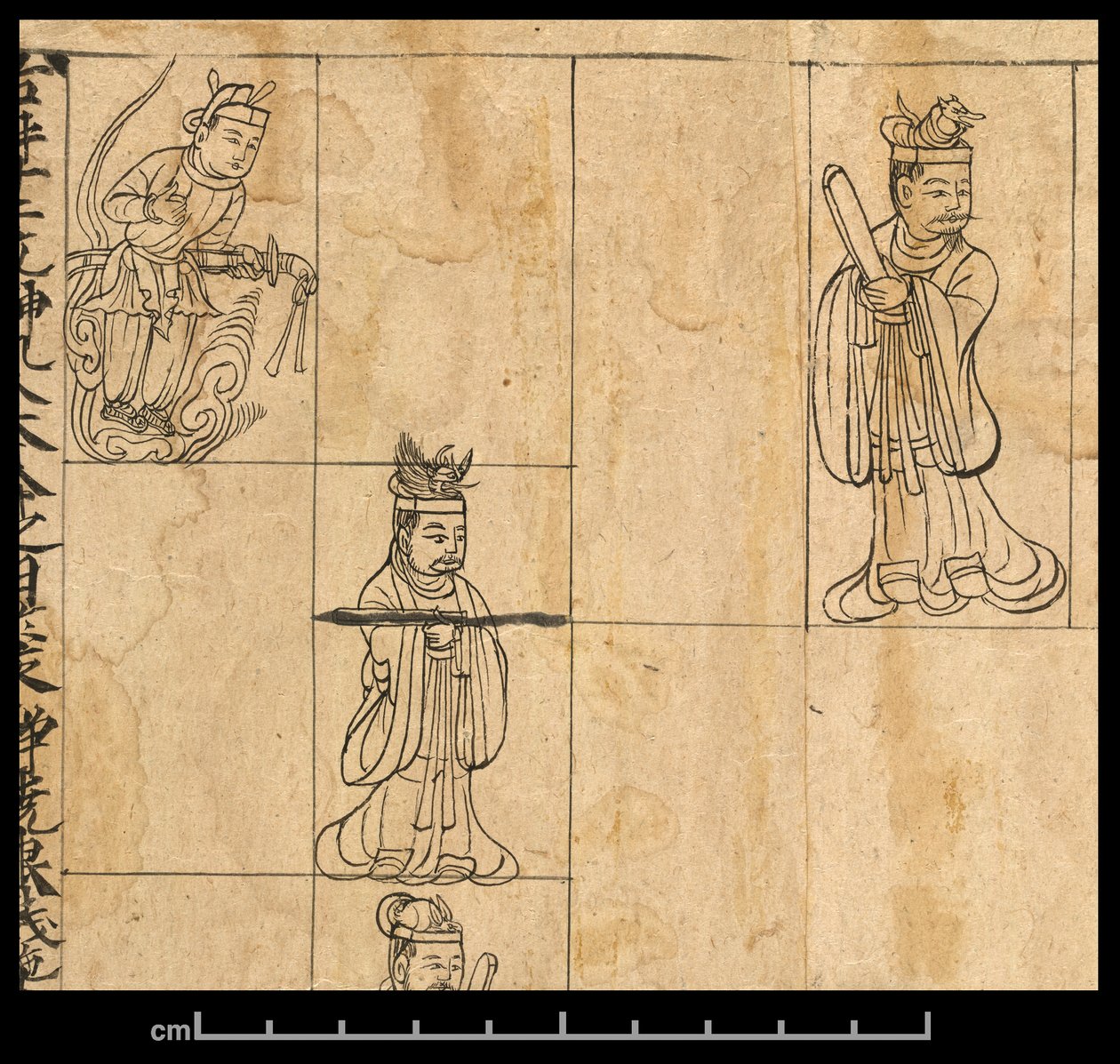 Almanach pro AD 978, Dunhuang Mogao, Čína, c.978 (inkoust na papíře) od School Chinese