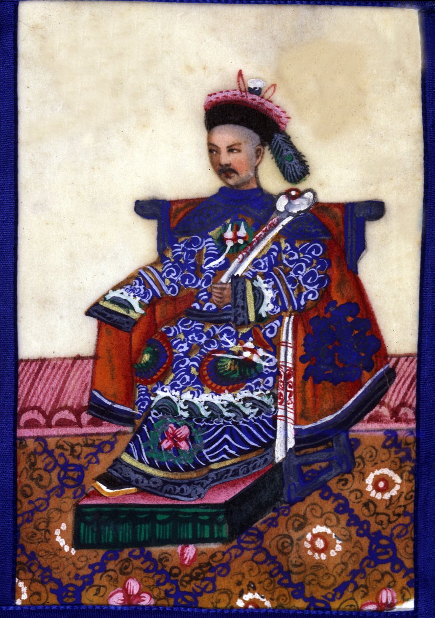 Čínská mandarinka. Malování na rýžový papír. od School Chinese