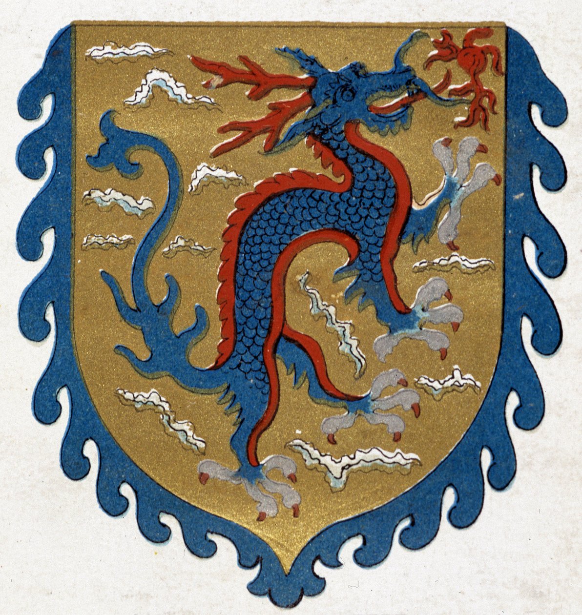 Čínský odznak draka od School Chinese