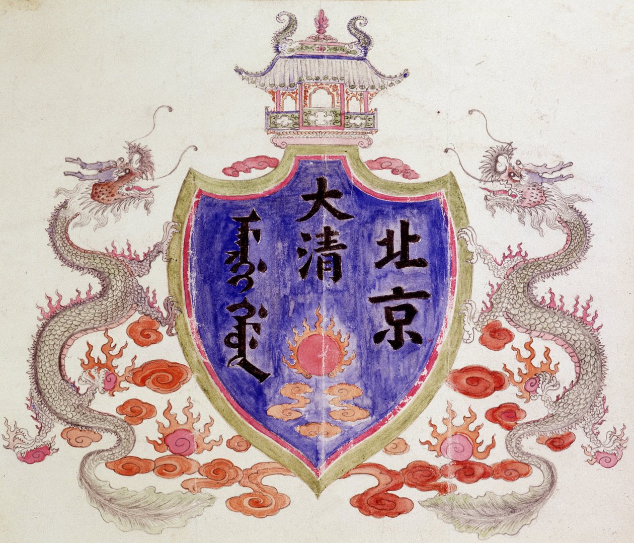 Čínští draci a hřeben od School Chinese