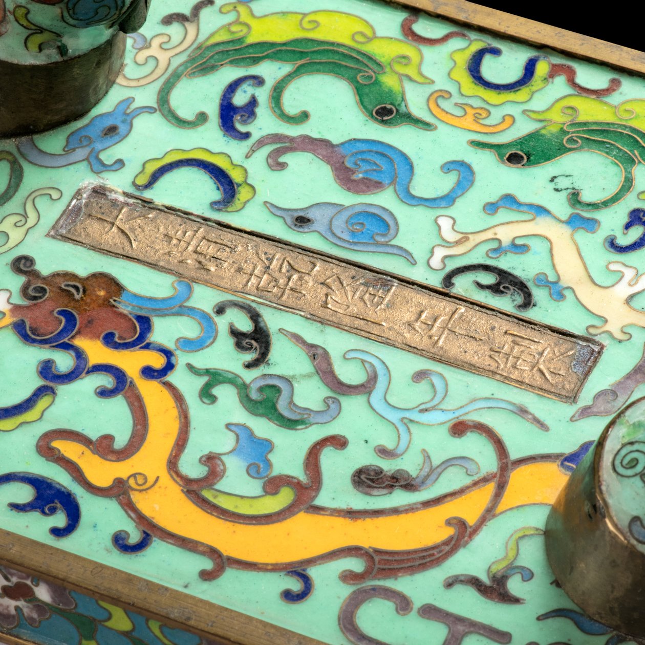 Kůň, 20. století (cloisonné smalt) od School Chinese