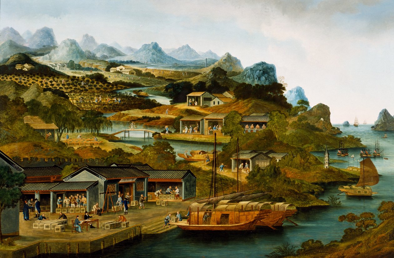 Výroba čaje v Číně, Guangzhou, Čína od School Chinese