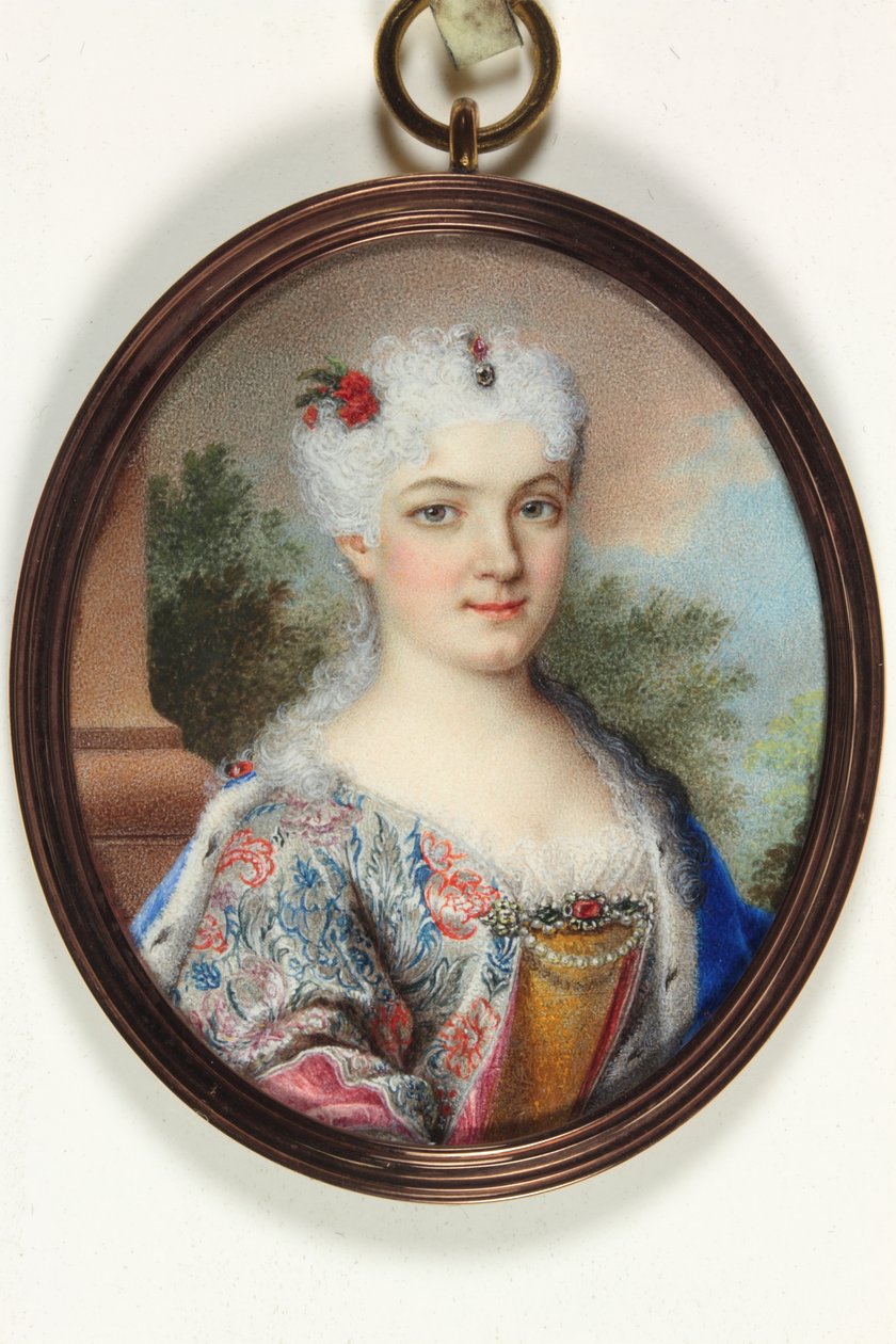 Dáma jménem Marie Leczinská (smalt) od School Continental
