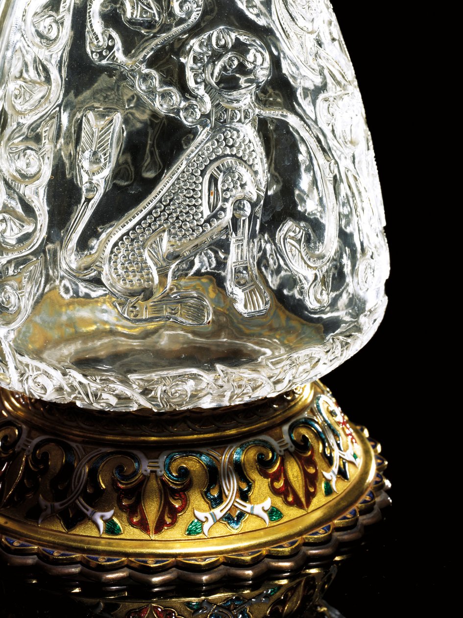 Fatimid džbán, Egypt, 975-1025, namontovaný Jean-Valentin Morel, Sevres od School Egyptian