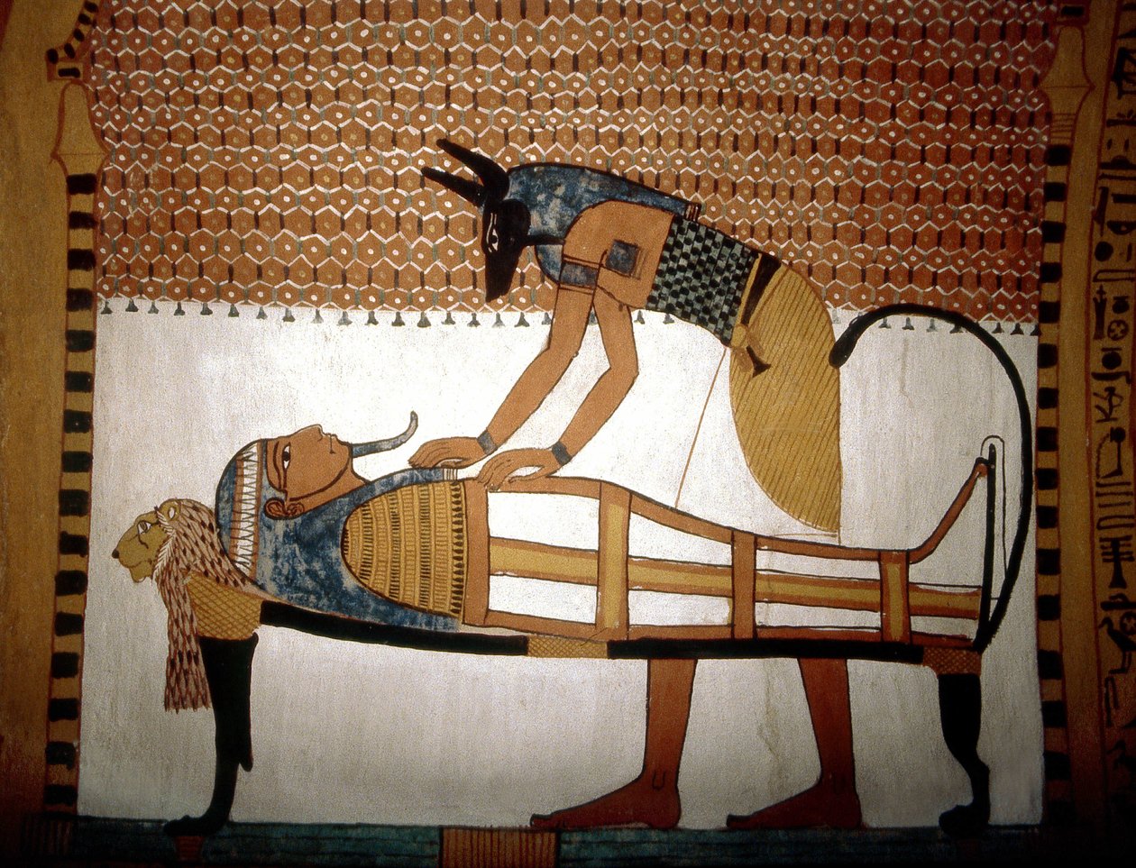 Luxor, Théby: Deir El Medineh, vesnice a nekropole řemeslníků. od School Egyptian