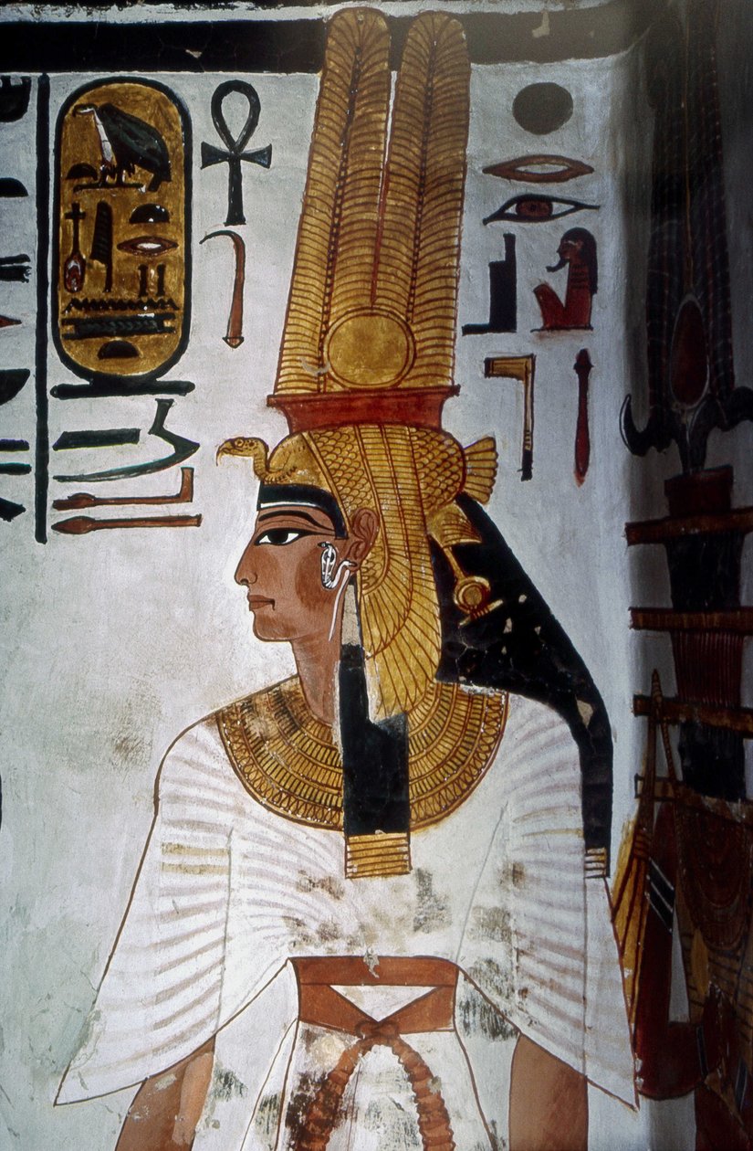 Luxor, Théby: Nefertari (RAMSES II). od School Egyptian