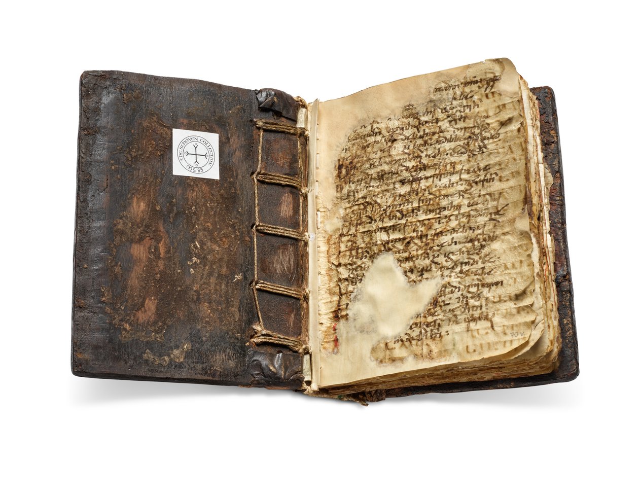 Codex Sinaiticus Rescriptus, konec 5.-7. století do roku 979 n. l. (inkoust na pergamenu) od School Egyptian
