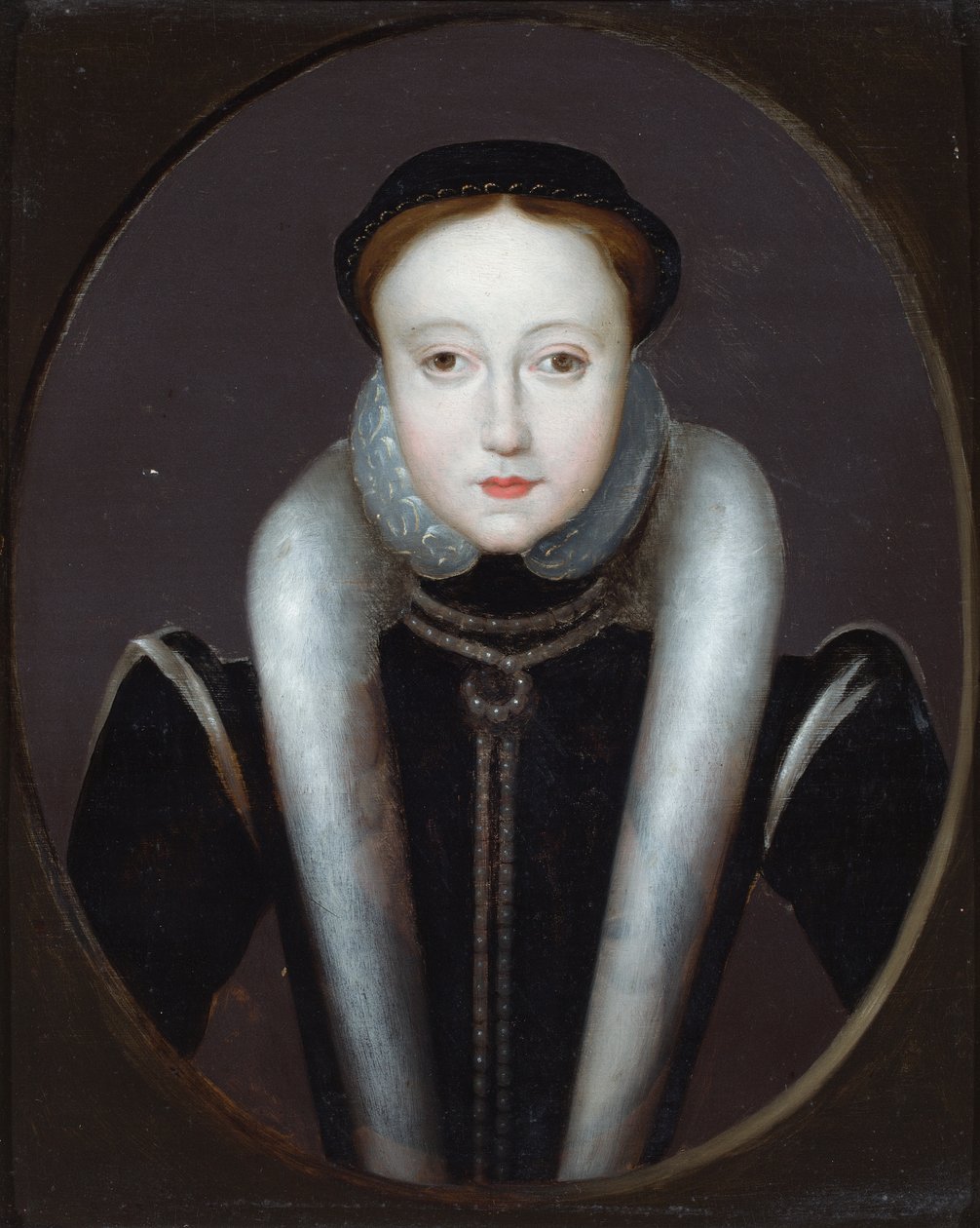 Portrét lady Jane Greyové (olej na desce) od School English