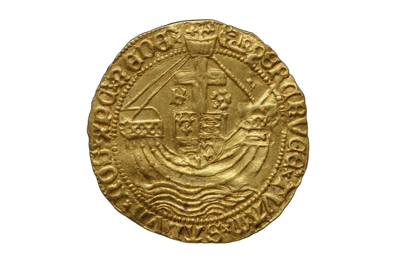 Tudorská mince z pokladu Asthall od School English