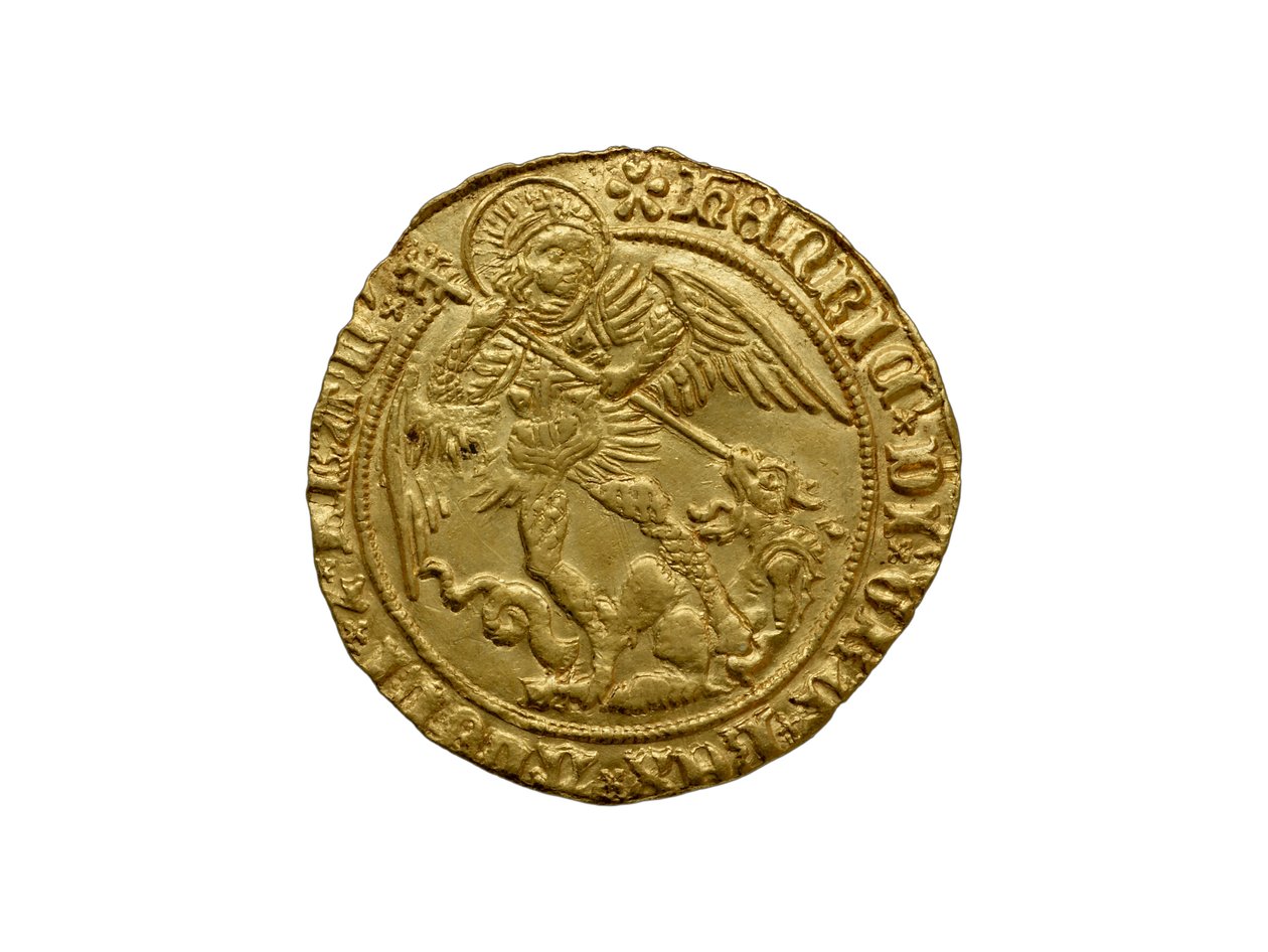 Tudorská mince z pokladu Asthall od School English