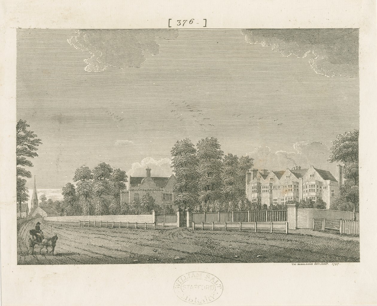 Whittington Hall: rytina od School English