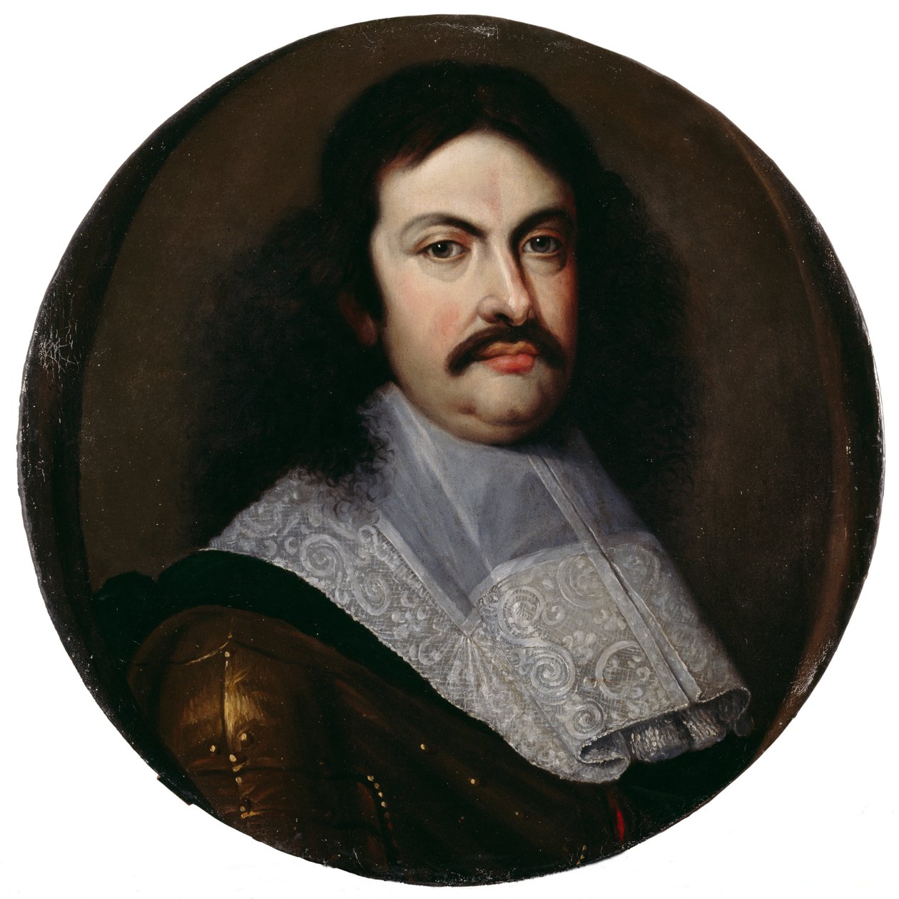 Marquess Accelinis de Gandulphis (olej na plátně) od School European
