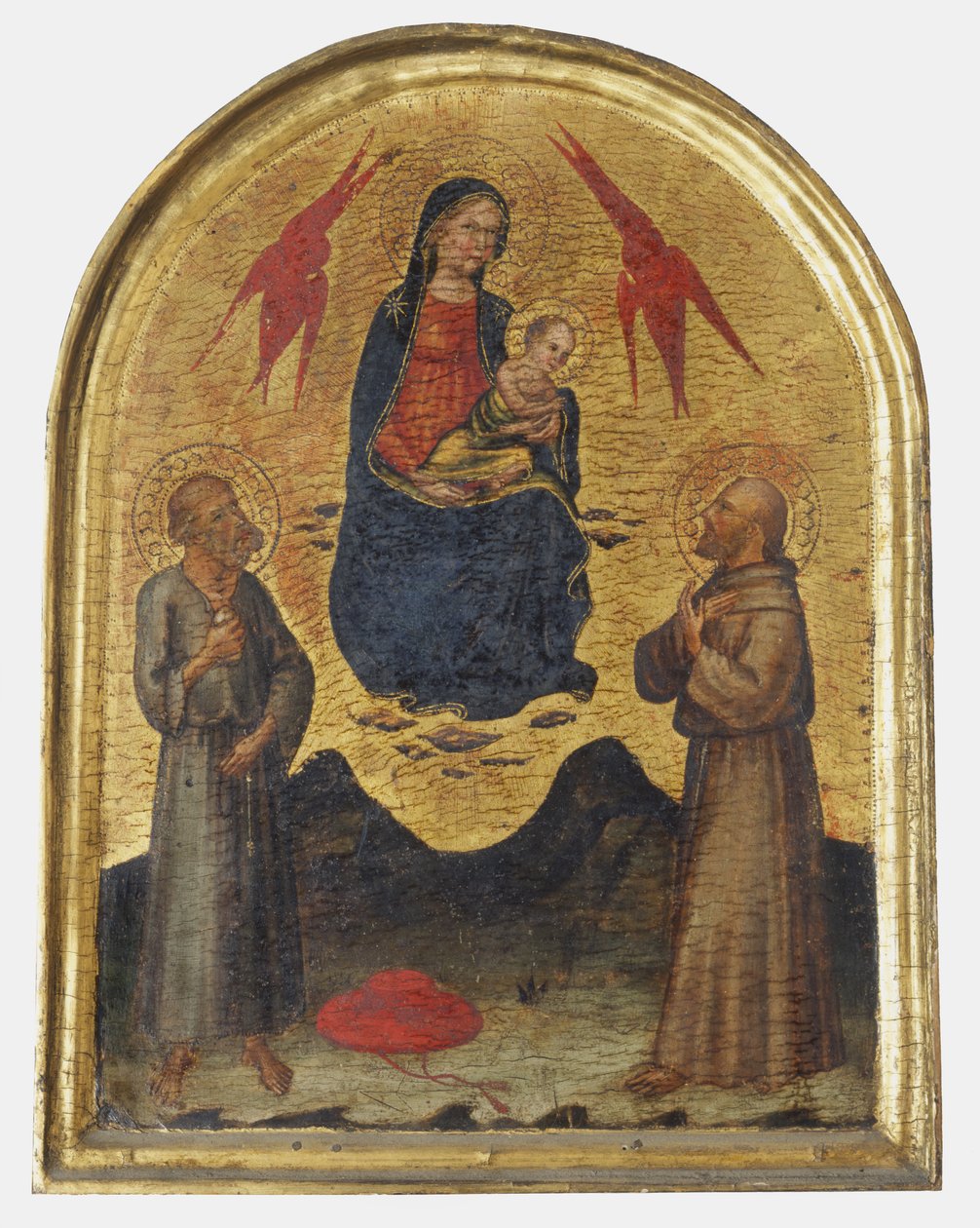 Panna s dítětem a svatými od School Florentine