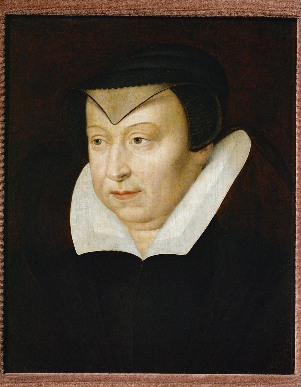 Kateřina Medicejská, francouzská královna, manželka krále Jindřicha II. ... od School French