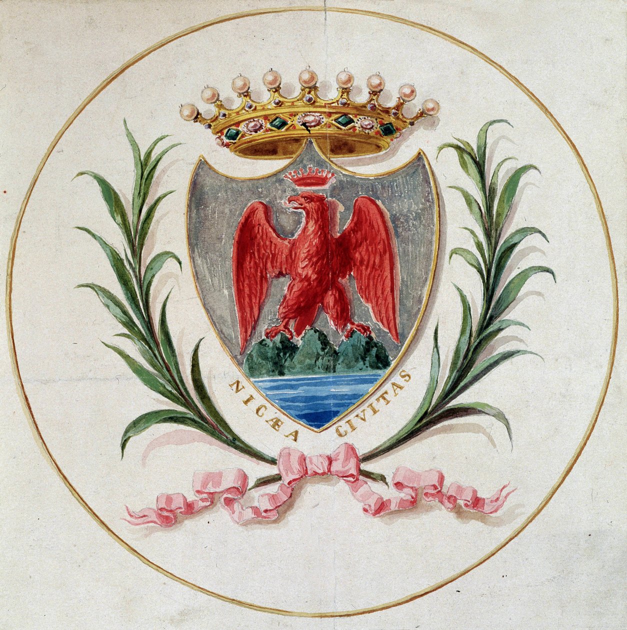 Coat of the Coat of Nice od School French