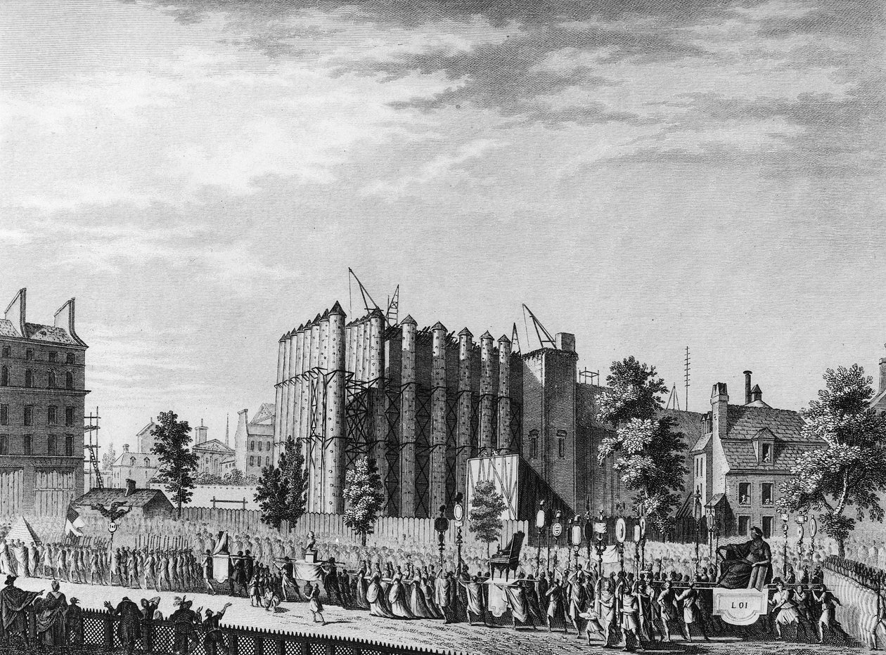 Francouzská revoluce: Pompe funebre na počest Jacquese Guillauma Simonneaua (nebo Simoneaua od School French