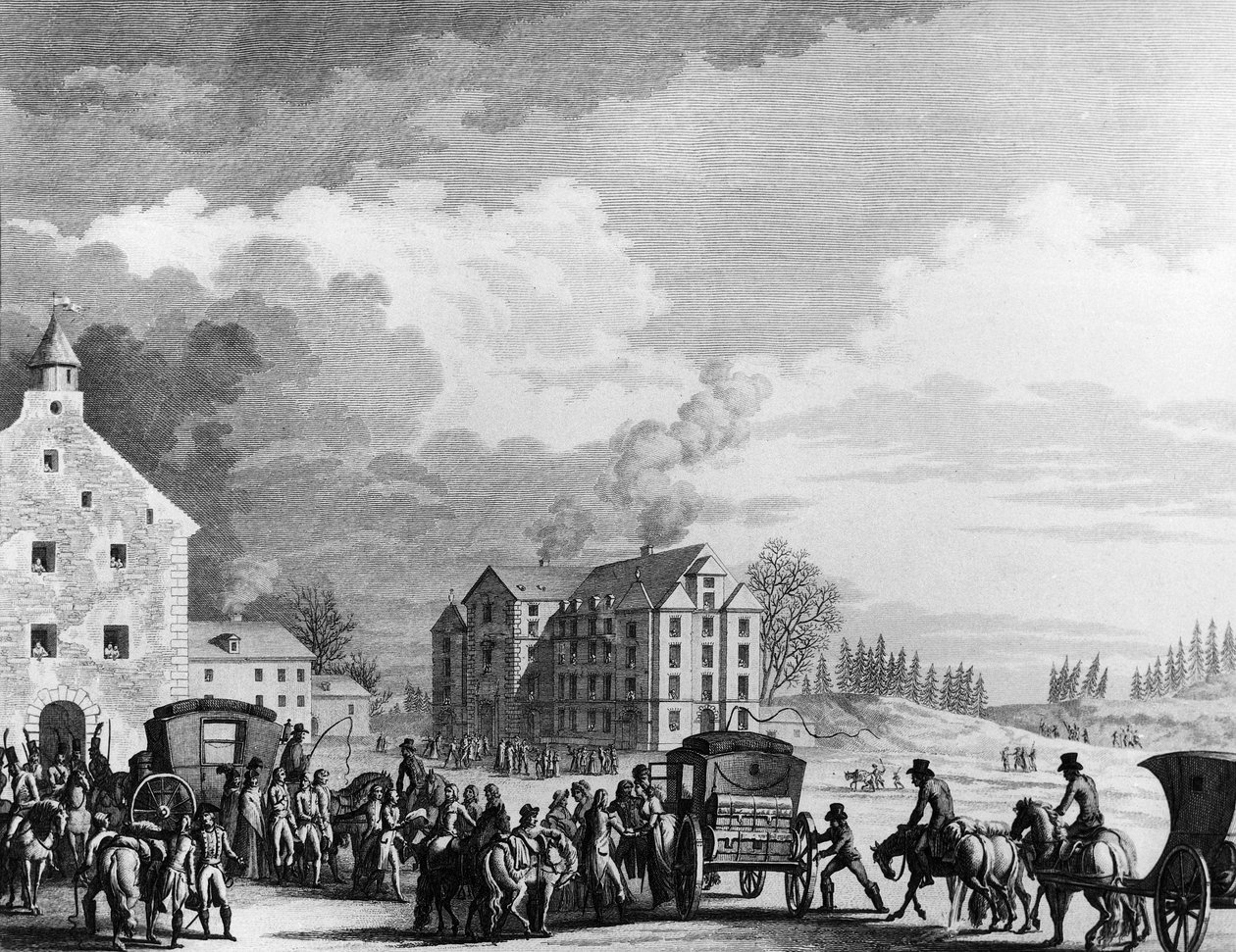 Francouzská revoluce a protirevoluční hnutí: výměna zajatců v Rakousku 20 frimaire An IV (11. prosince 1795). Paříž, knihovna Ústavu dějin revoluce od School French