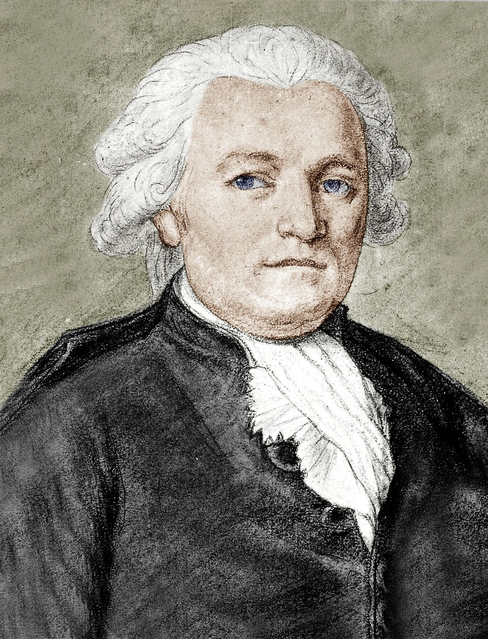 Jean Anthelme Brillat-Savarin (pastel na papíře) od School French